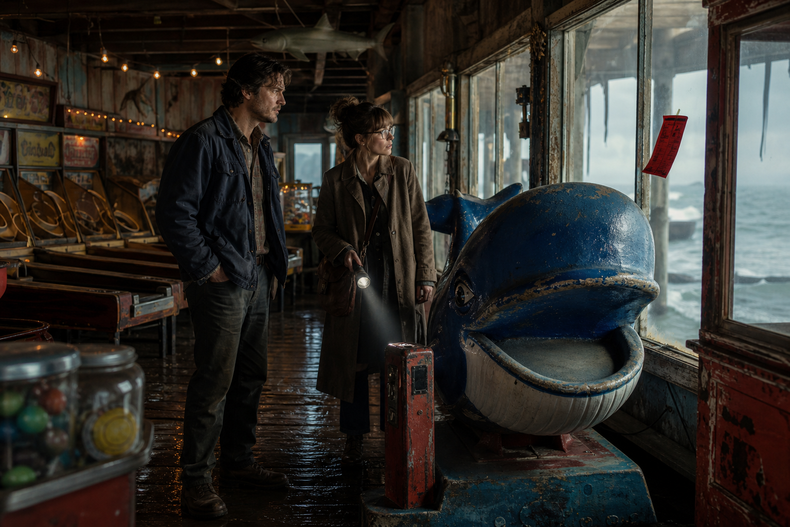 The Whale Under Moonfish Pier — key art