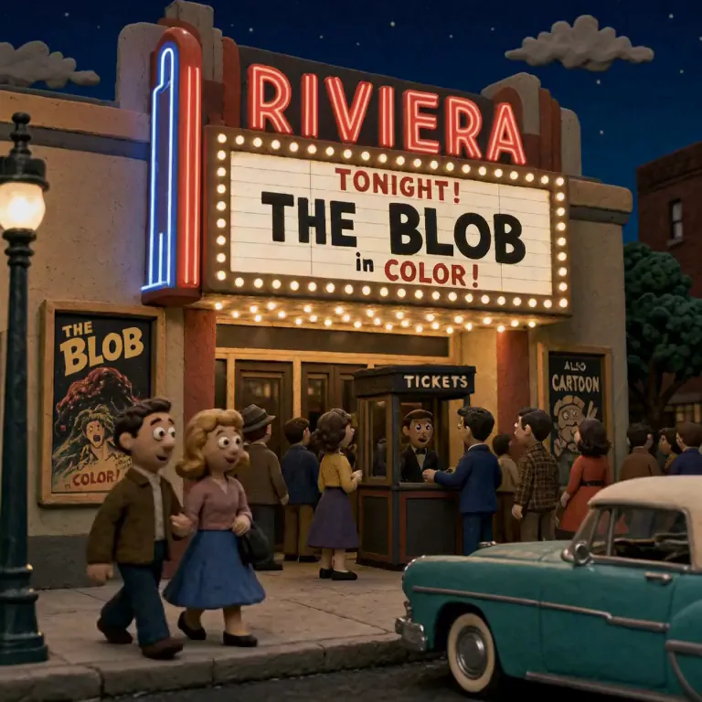 Saturday at the Riviera — key art